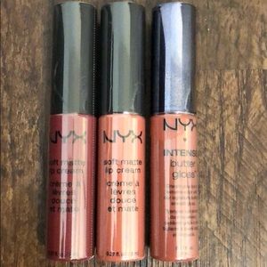 BUNDLE NYX PROFESSIONAL 
Soft Matte Lip Cream
